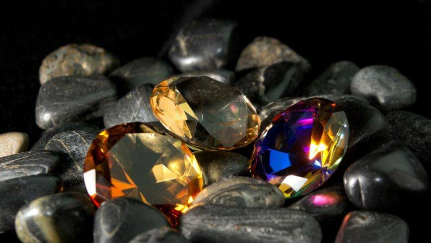 The beauty of gemstones