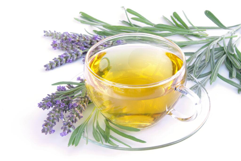 Lavender tea, hot or cold,  is beneficial for your health in general and sleep in particular. 