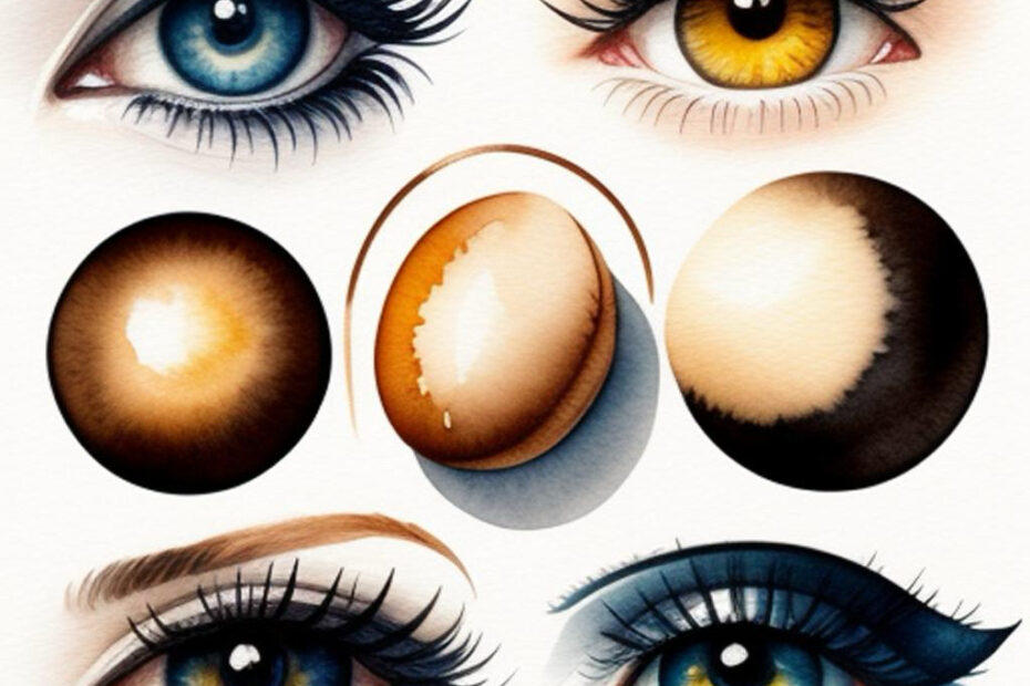 Eye shapes: almond, round, hooded, monolid, upturned, downturned, wide-set, close-set, prominent,