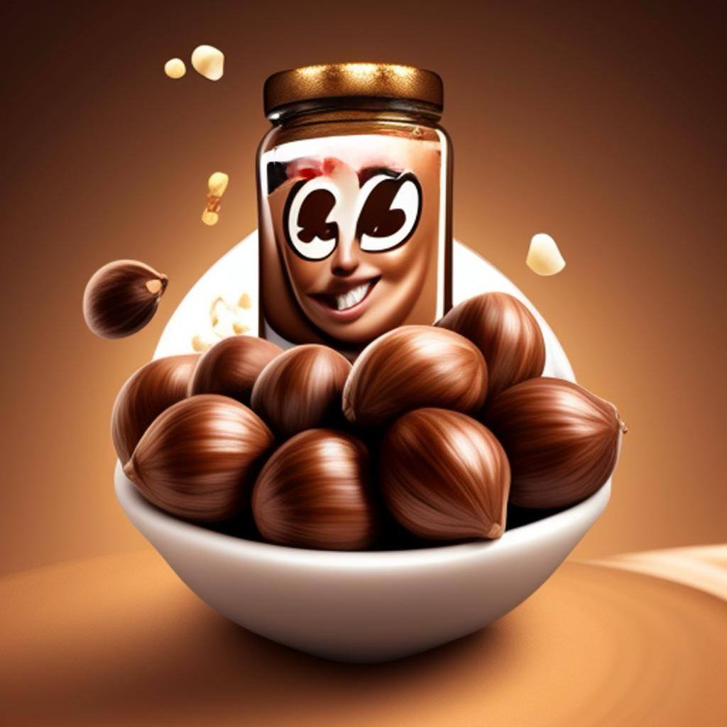 Hazelnuts, the Nutella Magic. The nutty chronicles. Recipe for Hazelnut Chocolate Spread