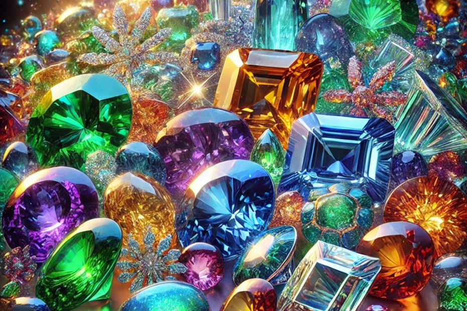 The beauty of gemstones