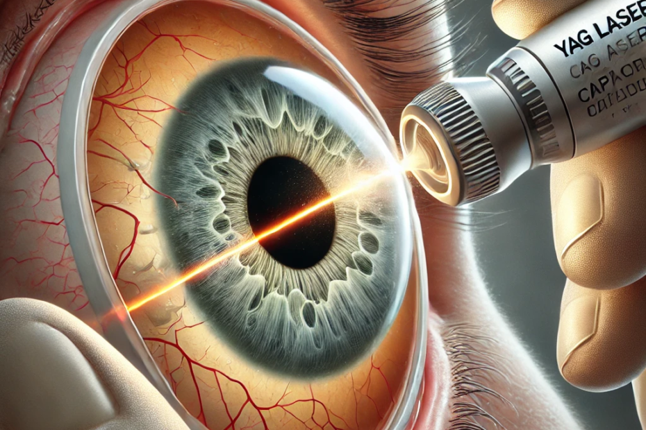 Post cataract known as posterior capsule opacification