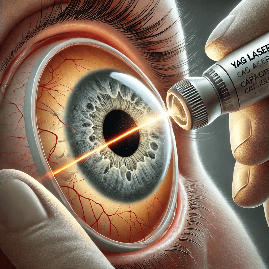 Post cataract known as posterior capsule opacification